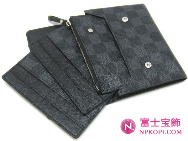 ルイヴィトン ブランドコピー ダミエグラフィット財布 N63083